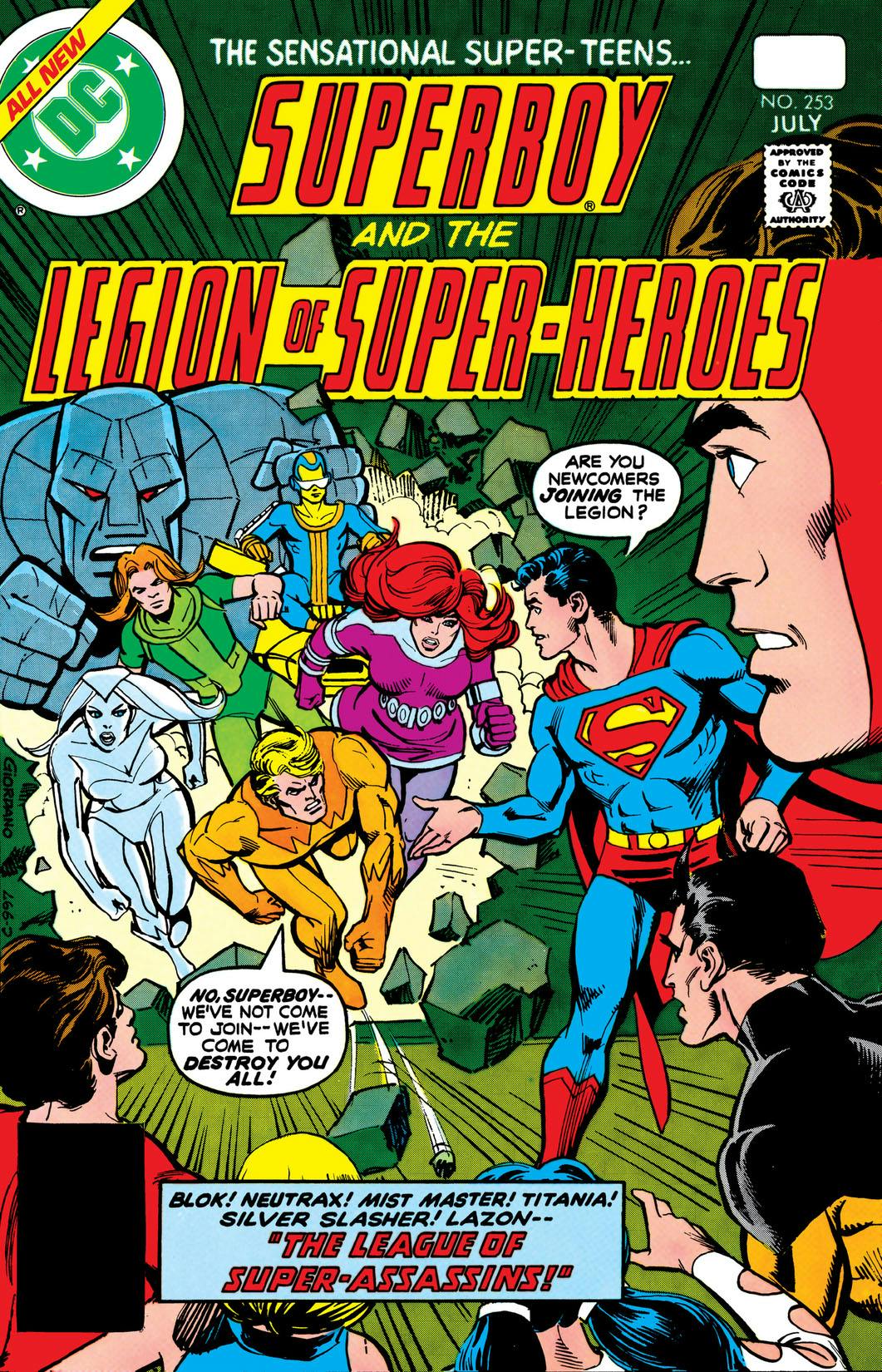 Superboy and the Legion of Super-Heroes (1977-) #253