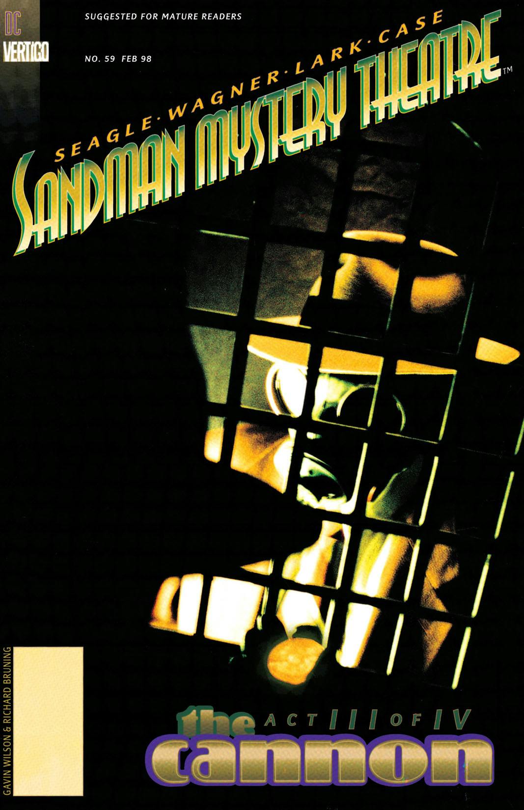 Sandman Mystery Theatre #59