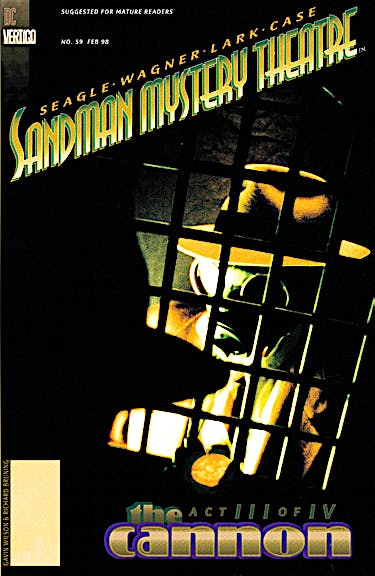 Sandman Mystery Theatre #59 preview images