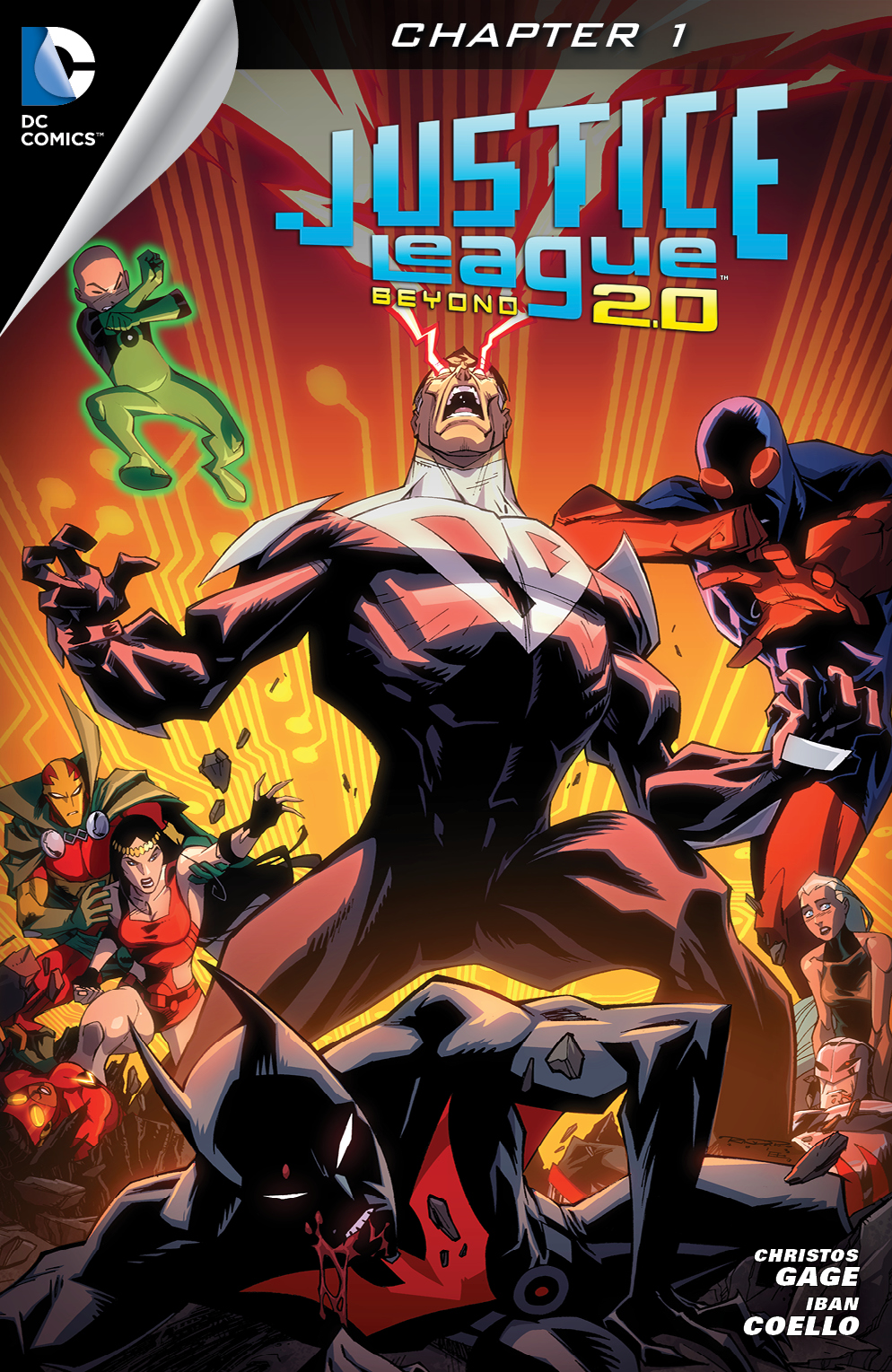 Justice League Beyond 2.0 #1 preview images