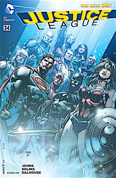 Justice League (2011-) #34 preview images