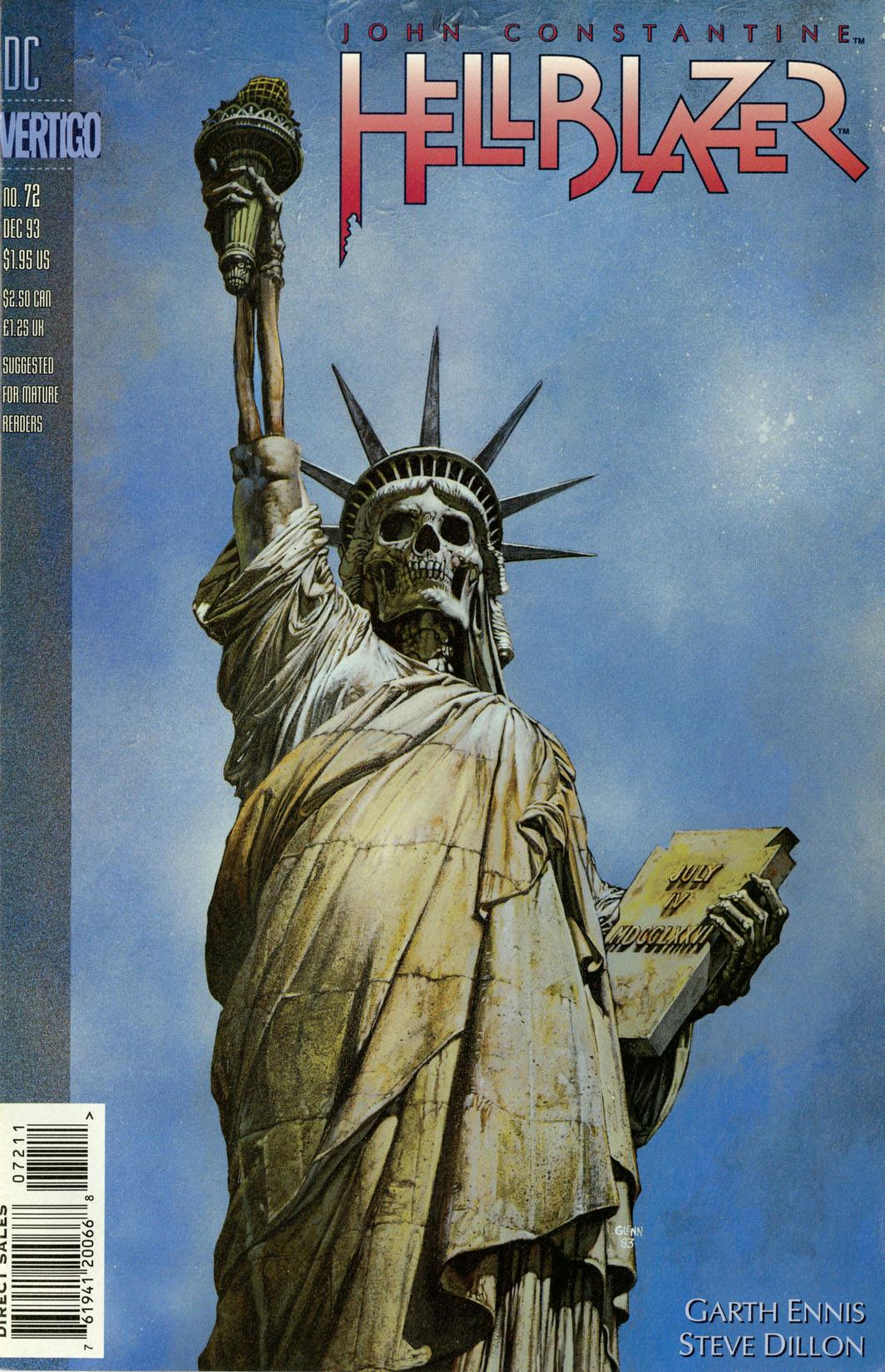 Hellblazer #72 preview images