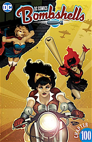 DC Comics: Bombshells #100 preview images