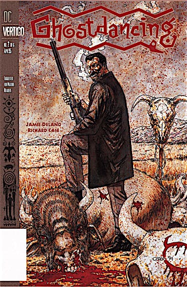 Ghostdancing #2 preview images