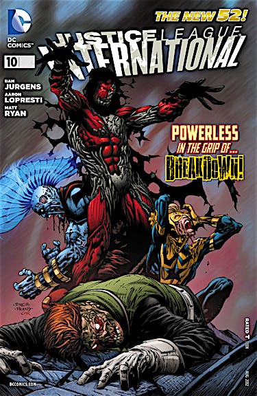 Justice League International #10 preview images