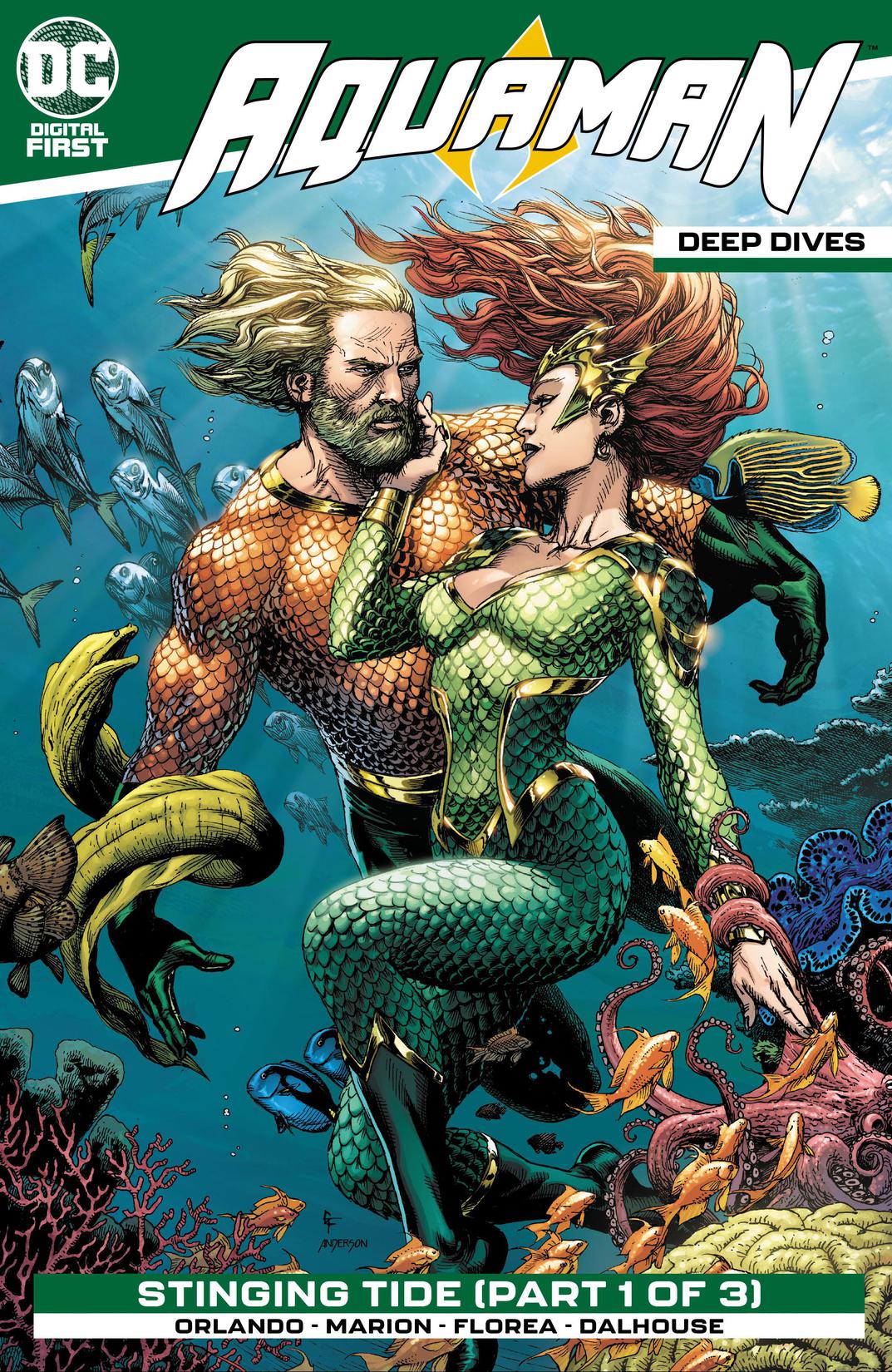 Aquaman: Deep Dives #5 preview images