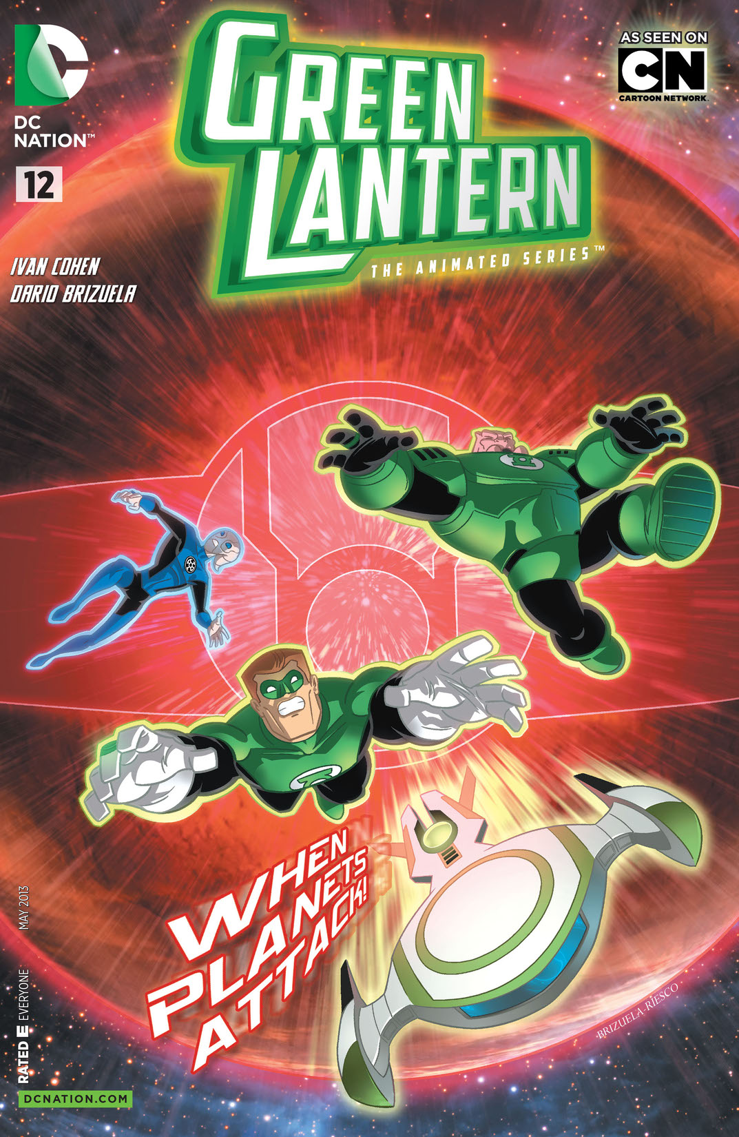 Green Lantern: The Animated Series #12 preview images