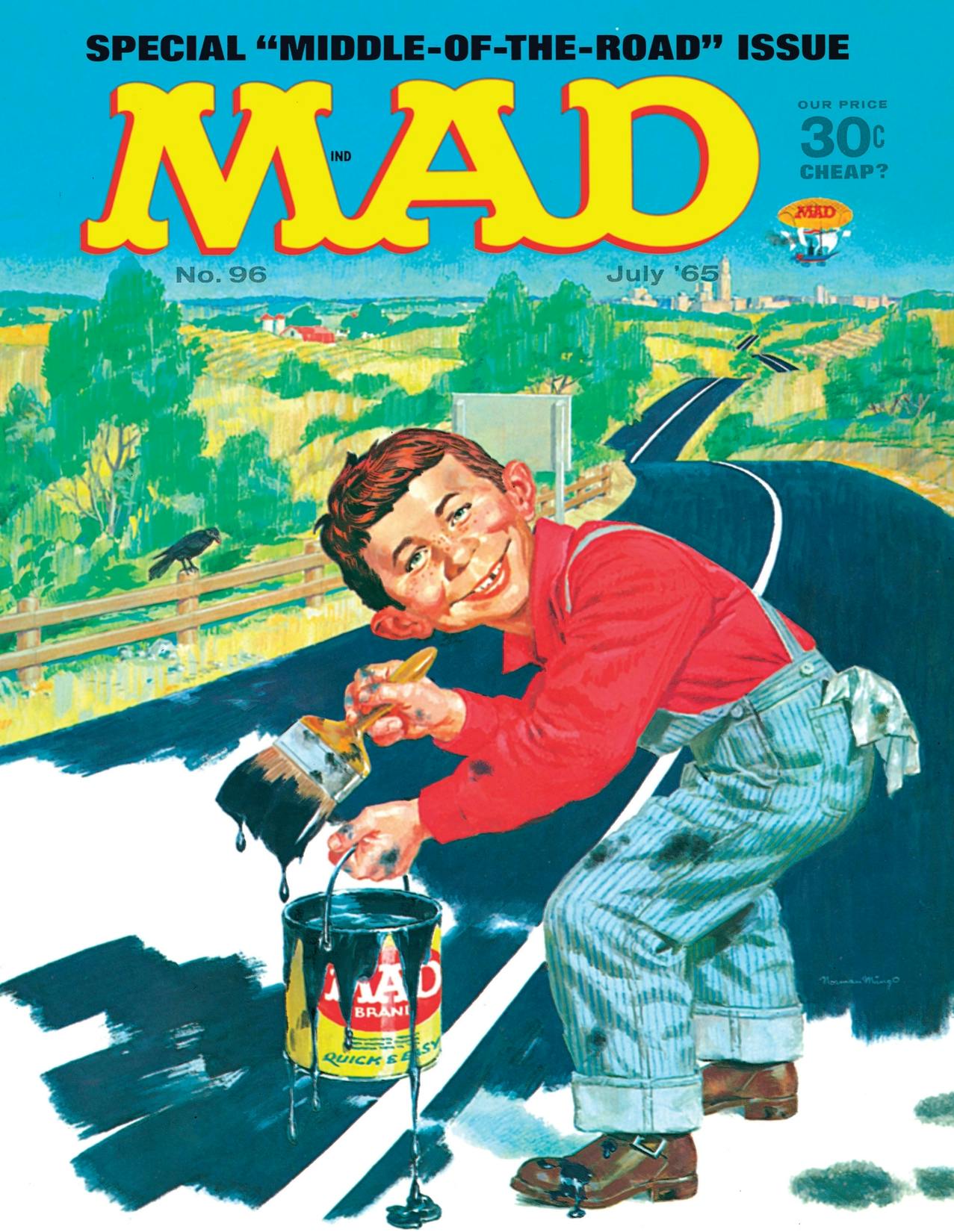 Mad Magazine #96 preview images