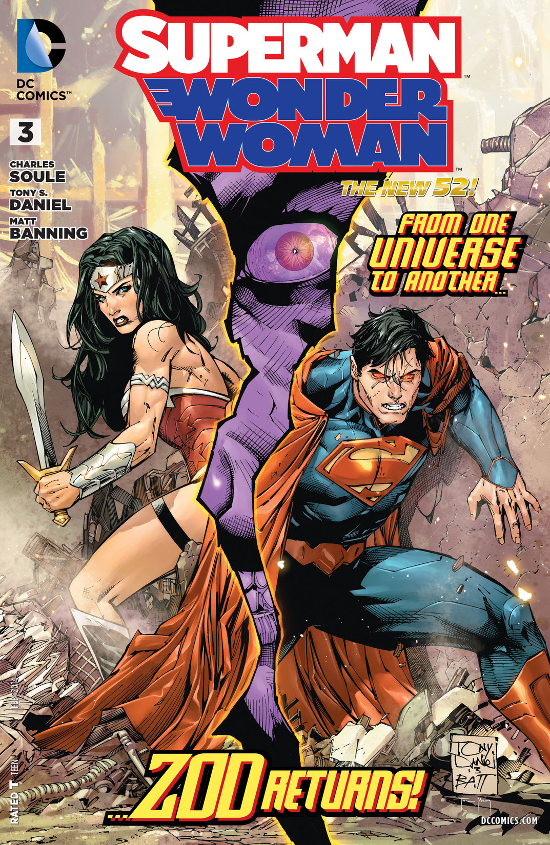Superman/Wonder Woman #3 preview images