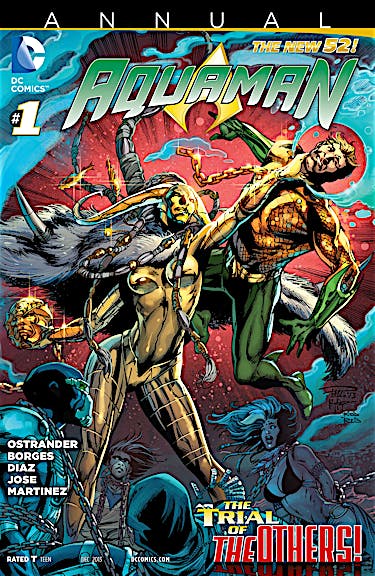 Aquaman Annual (2013-) #1 preview images