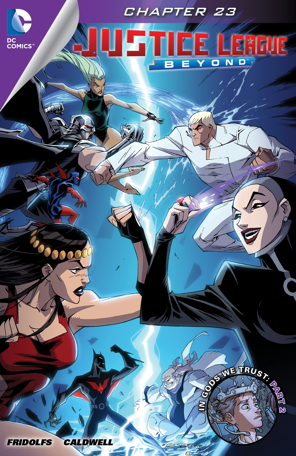 Justice League Beyond #23 preview images