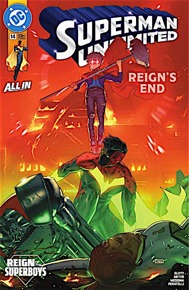 Superman Unlimited #14 preview images