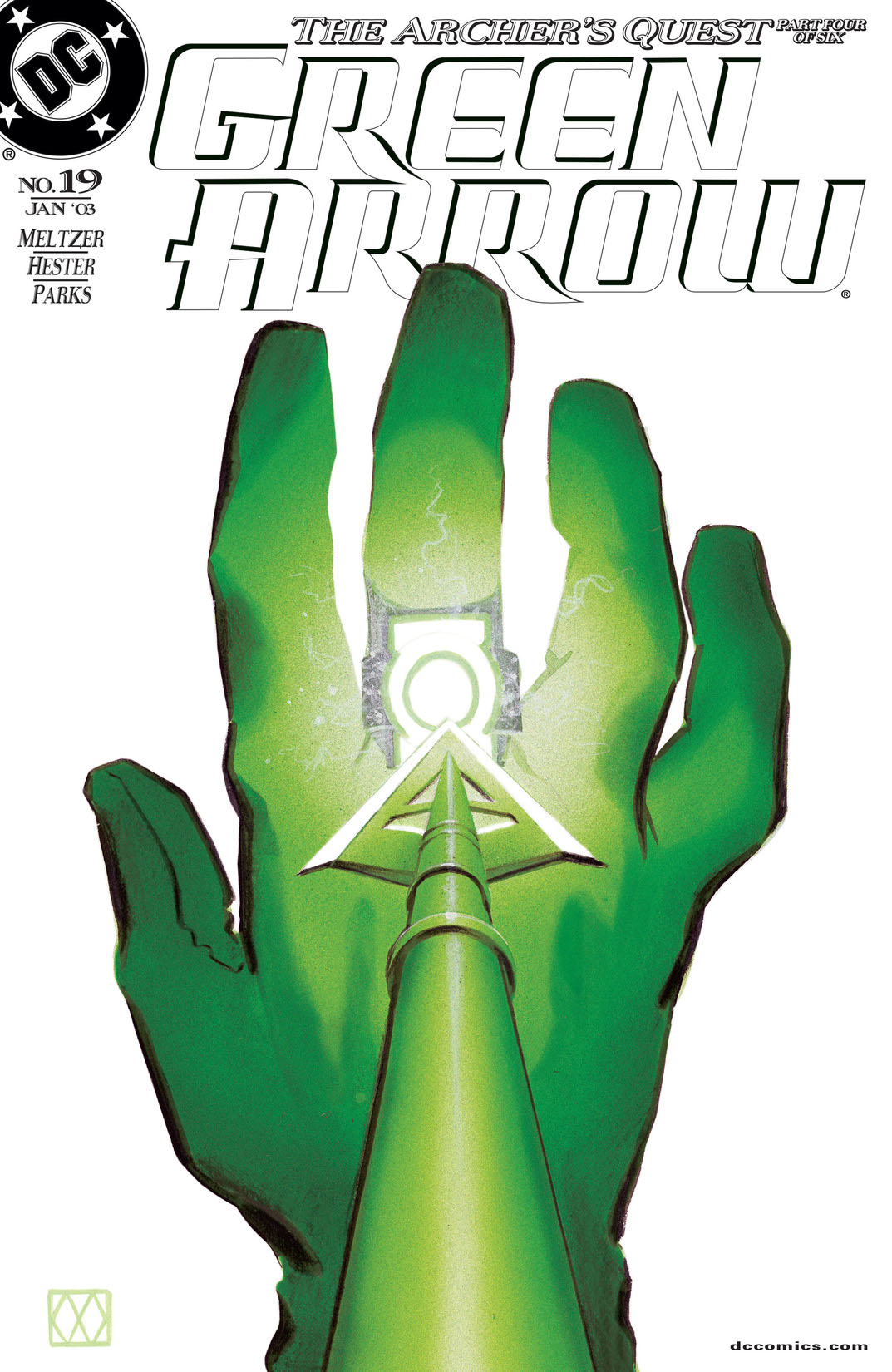 Green Arrow (2001-) #19 preview images