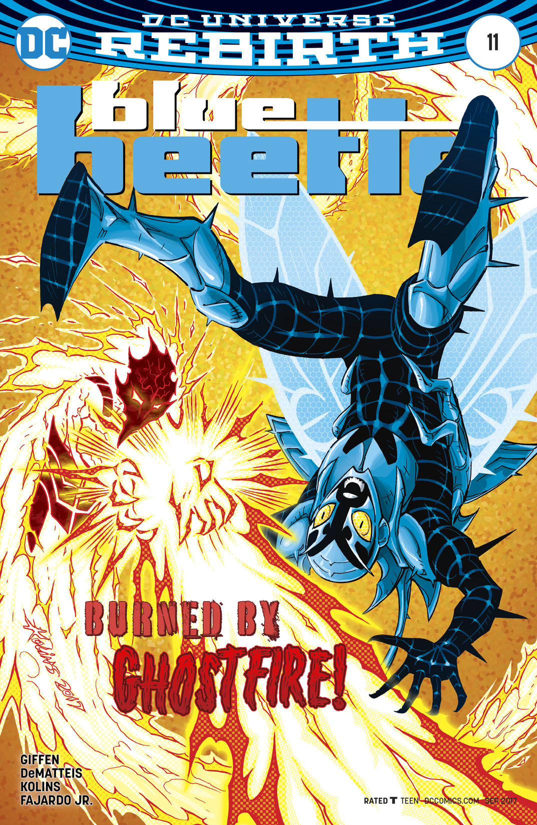Blue Beetle (2016-) #11 preview images