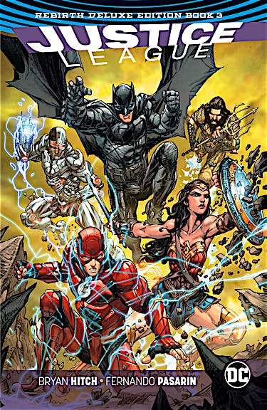Justice League: The Rebirth Deluxe Edition Book 3 preview images