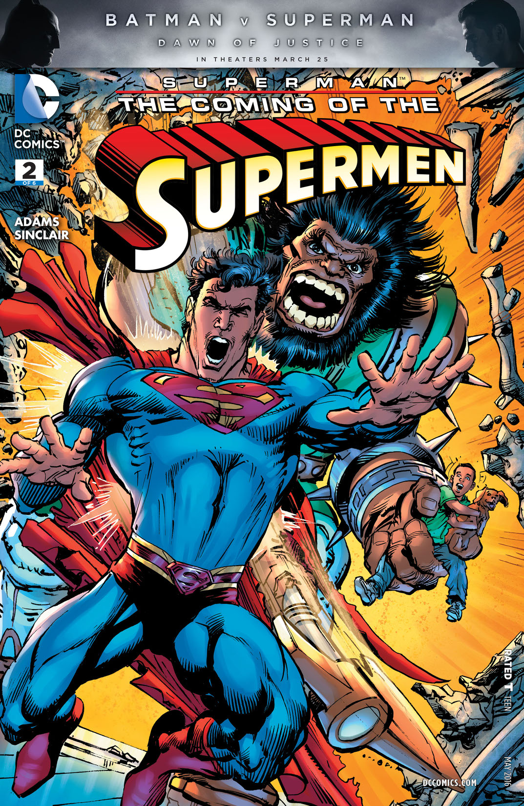 Superman: The Coming of the Supermen #2 preview images