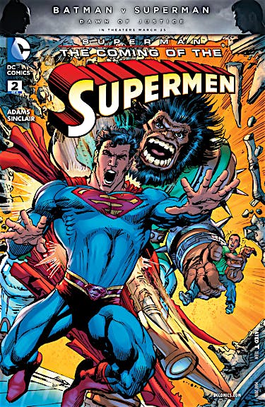 Superman: The Coming of the Supermen #2 preview images