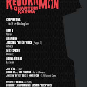 Resurrection Man: Quantum Karma series preview1