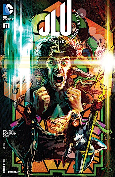 Justice League United #11 preview images