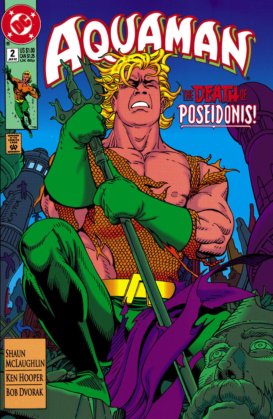 Aquaman ('91 series) (1991-) #2 preview images