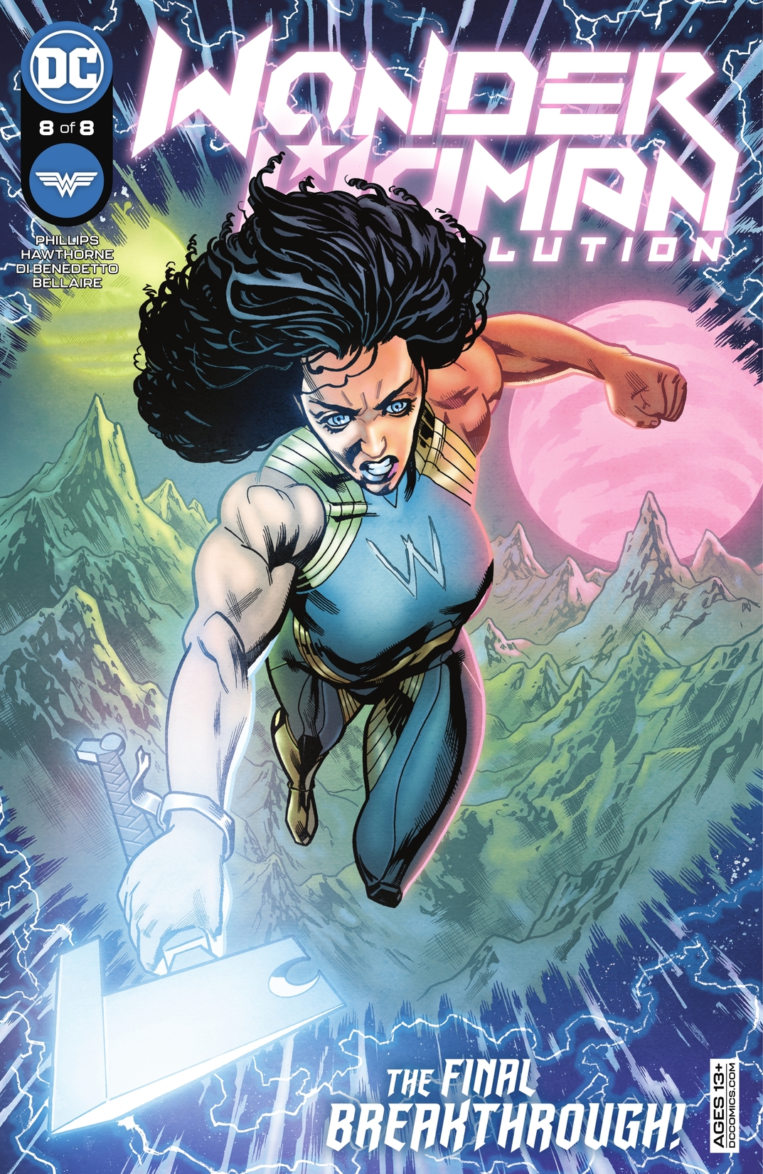 Wonder Woman: Evolution #8 preview images
