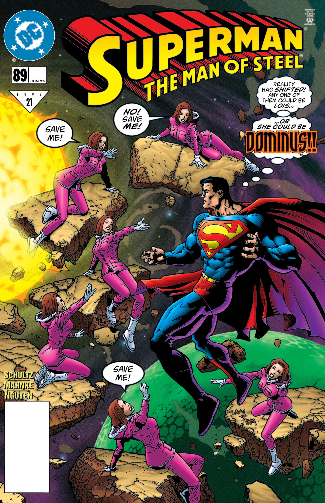 Superman: The Man of Steel #89 preview images