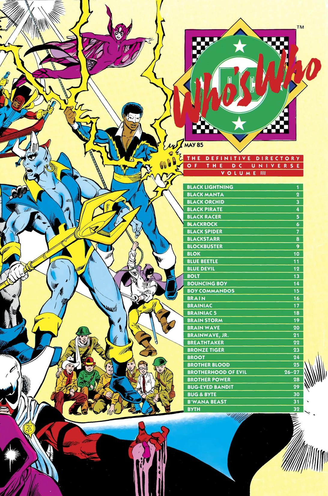Who's Who: The Definitive Directory of the DC Universe #3 preview images