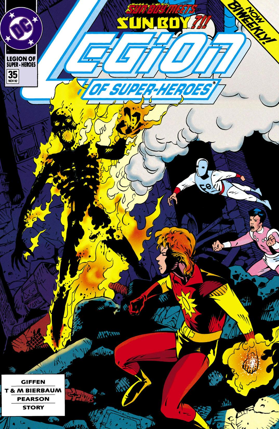 Legion of Super-Heroes (1989-) #35 preview images