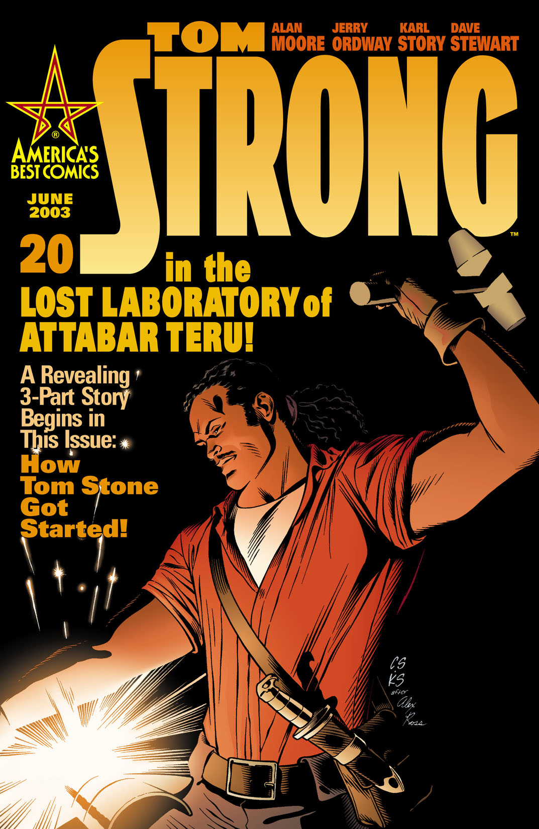 Tom Strong #20 preview images