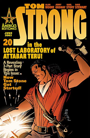 Tom Strong #20 preview images