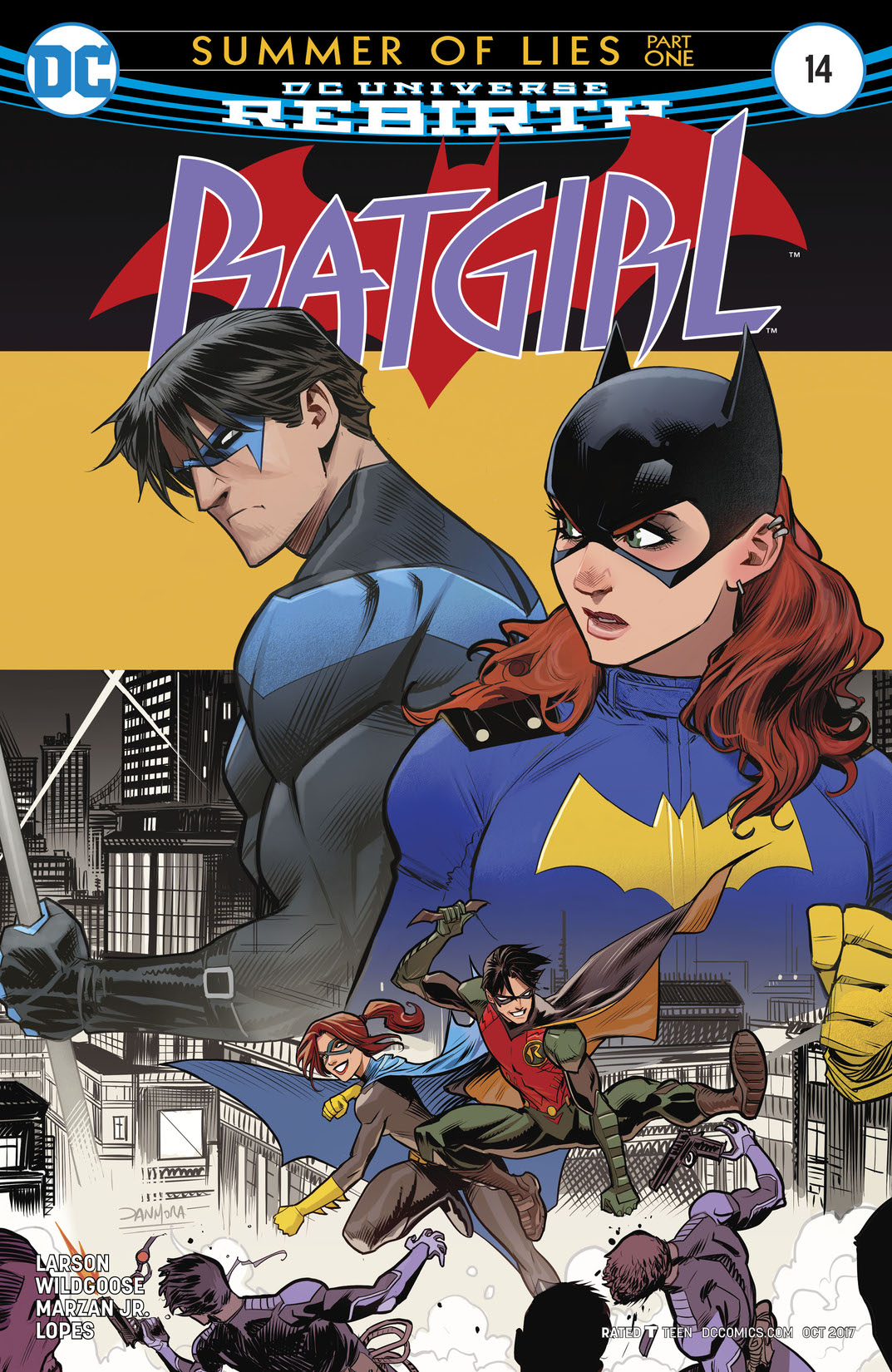 Batgirl (2016-) #14 preview images