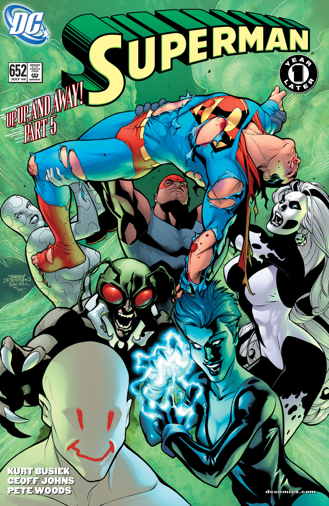Superman (2006-) #652 preview images
