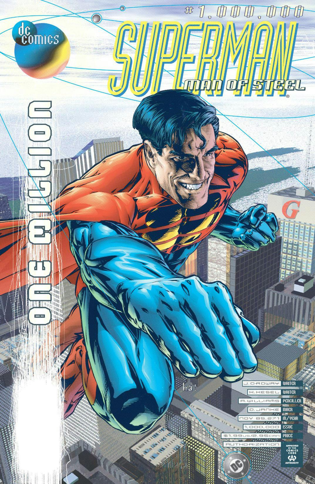 The man of steel comic books issue 1