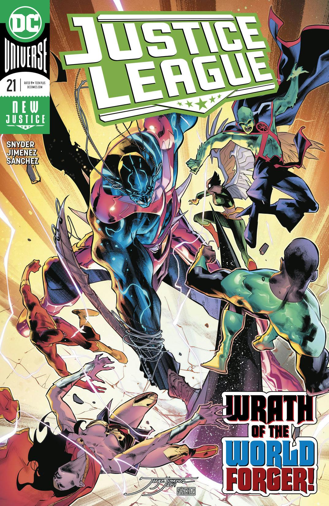 Justice League (2018-) #21 preview images