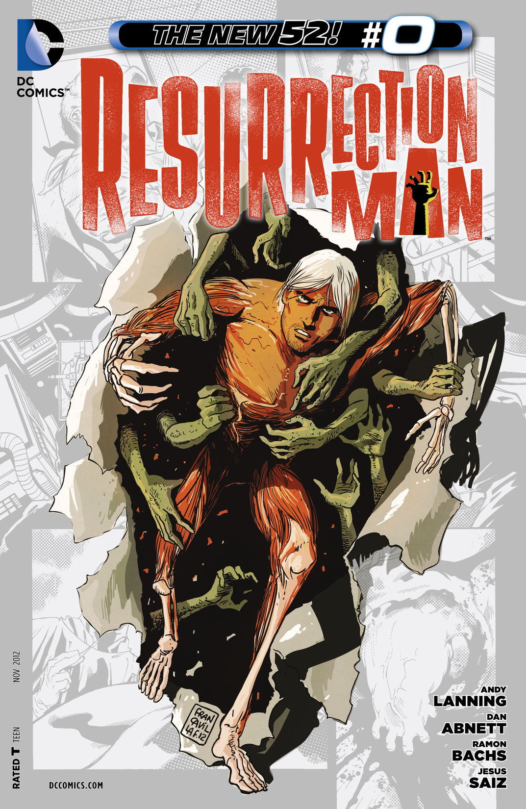 Resurrection Man (2011-) #0 preview images