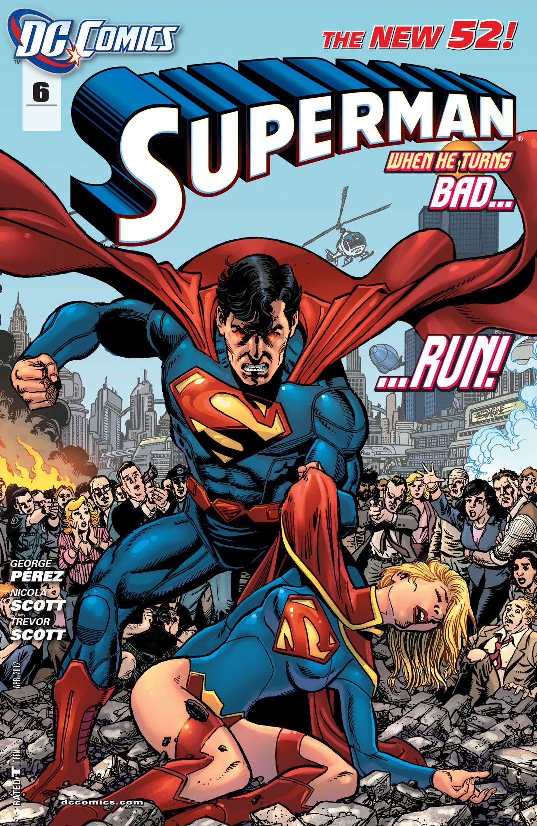 Superman (2011-) #6 preview images