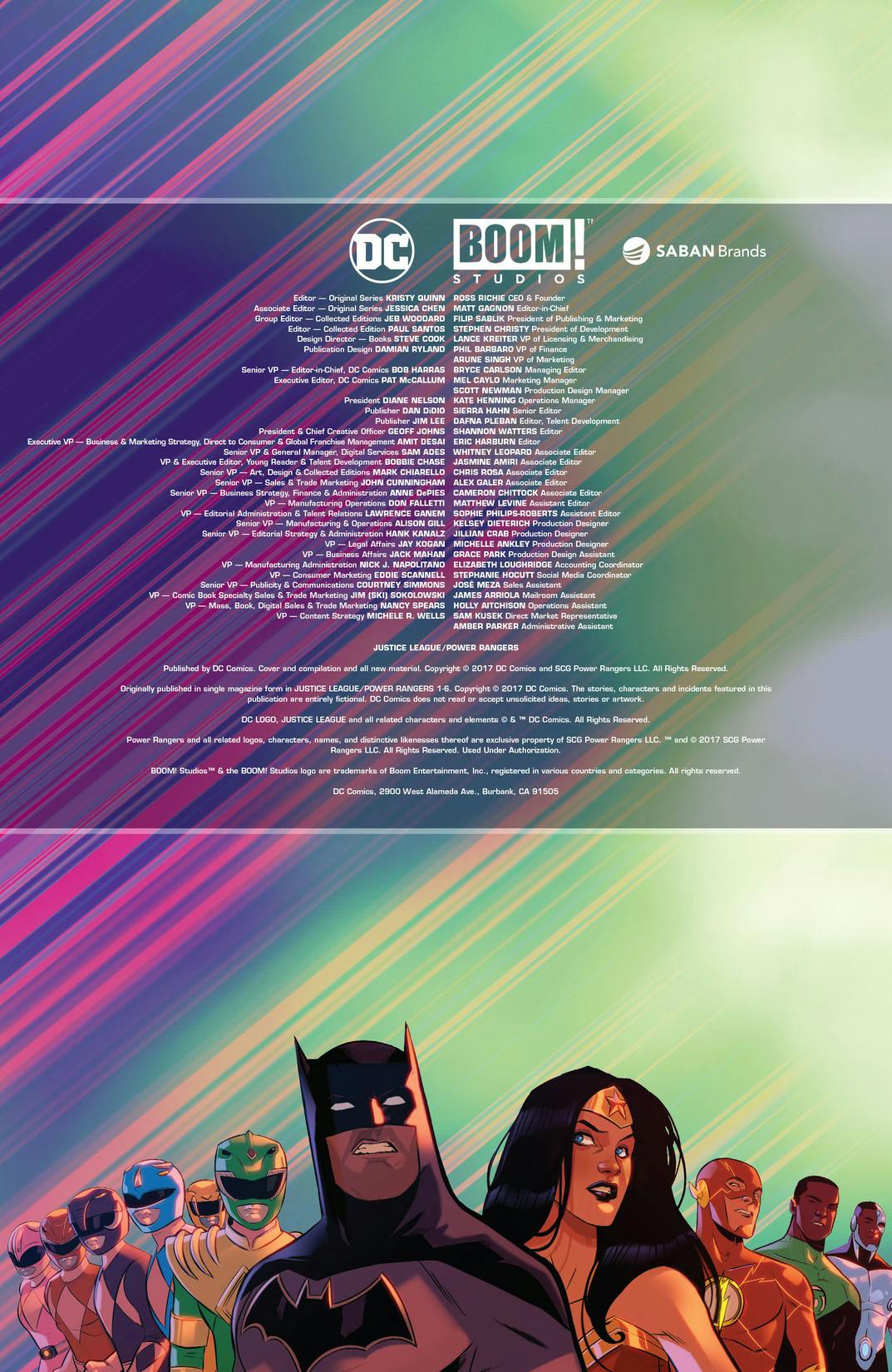 Justice League/Power Rangers