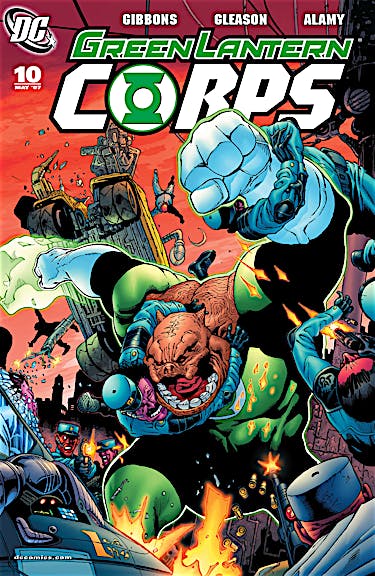 Green Lantern Corps (2006-) #10 preview images