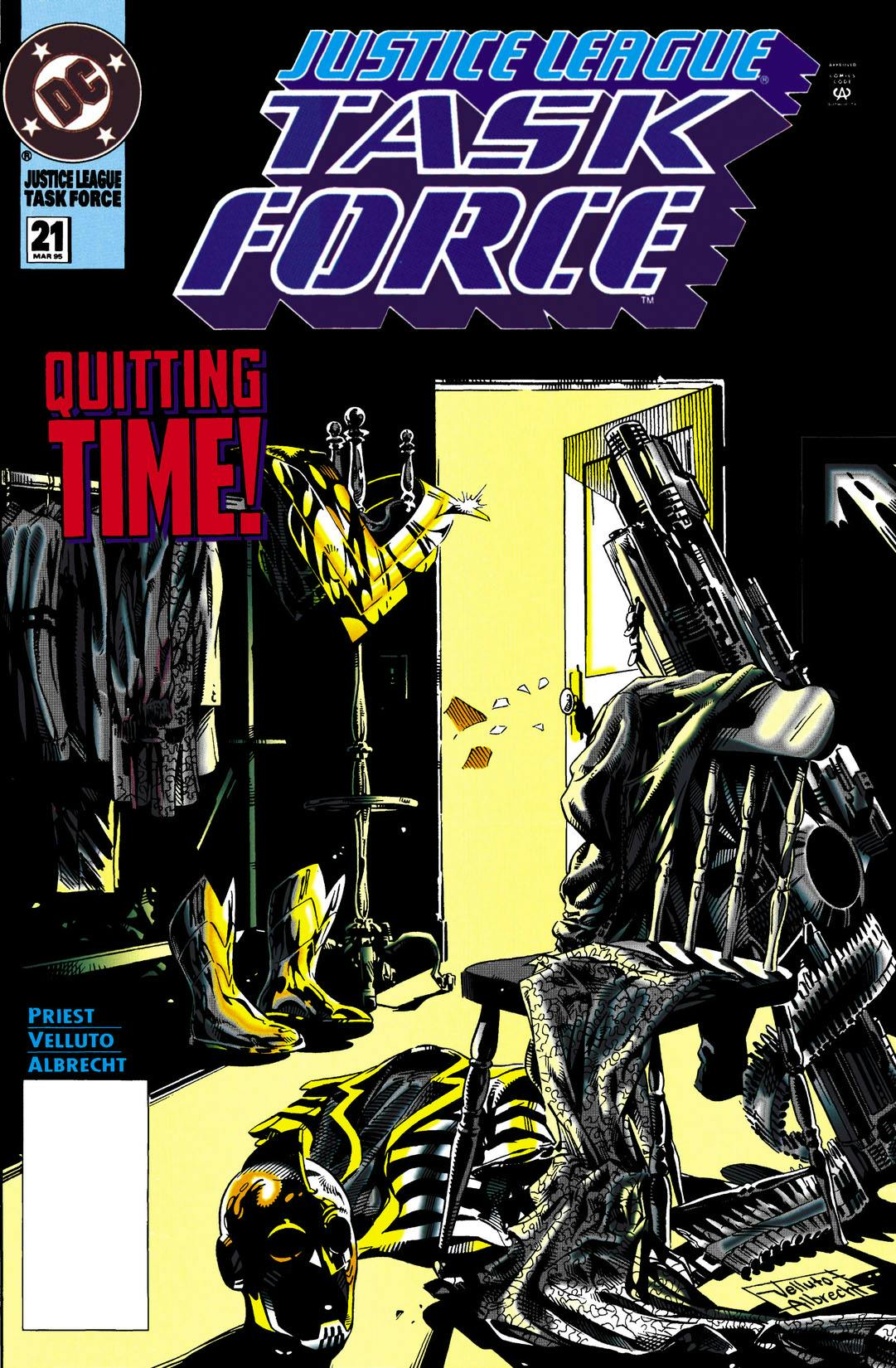 Justice League Task Force #21 preview images