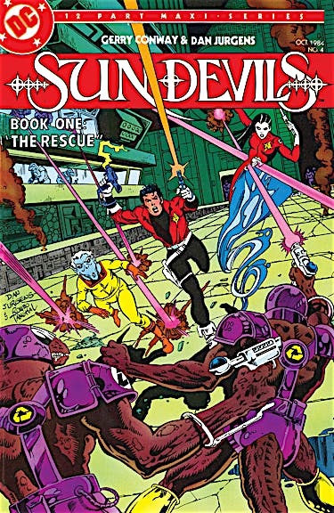 Sun Devils #4 preview images