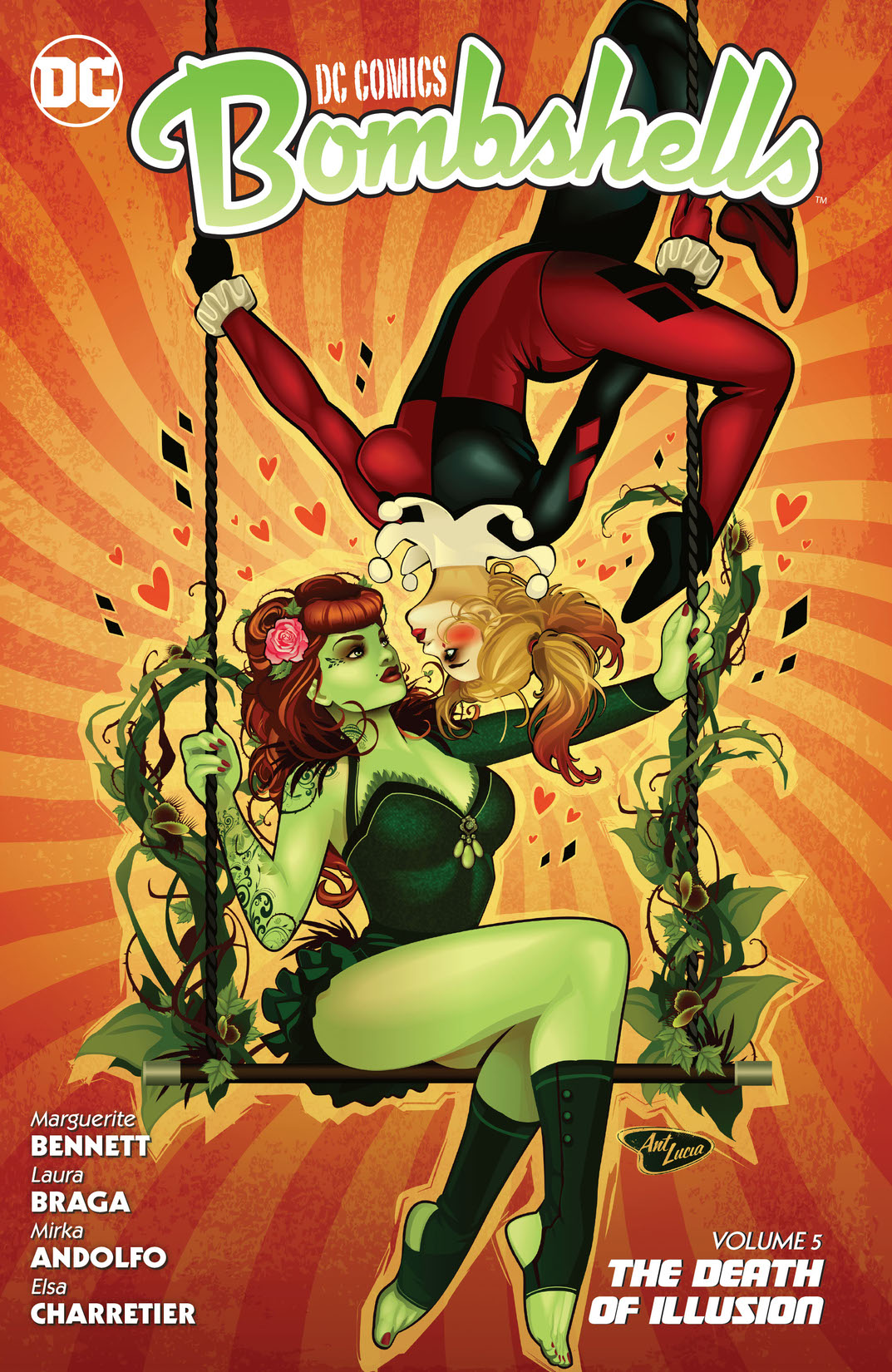 DC Comics: Bombshells Vol. 5: The Death of Illusion preview images