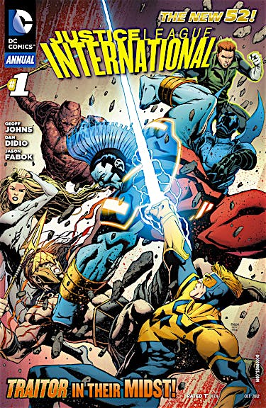 Justice League International Annual #1 preview images