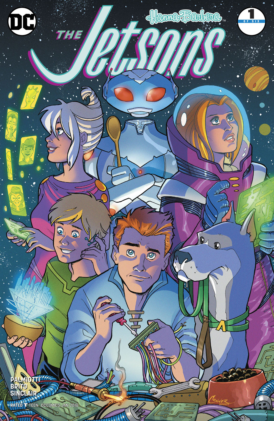 The Jetsons #1 preview images