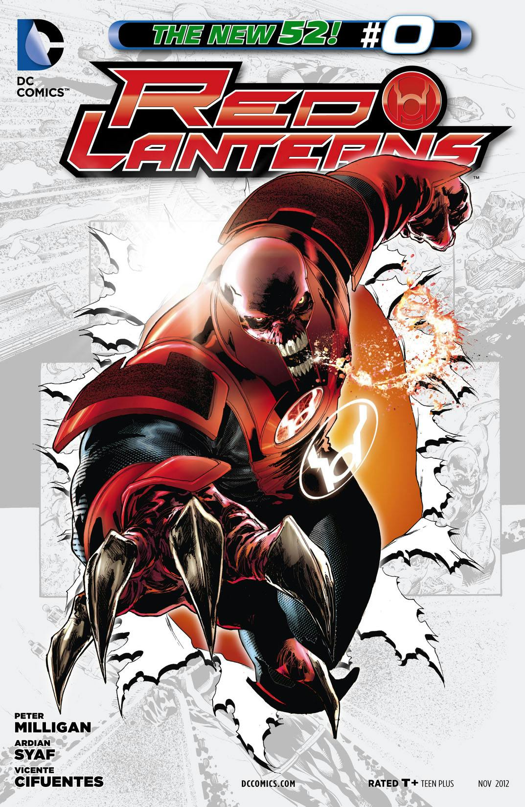 Red Lanterns #0 preview images