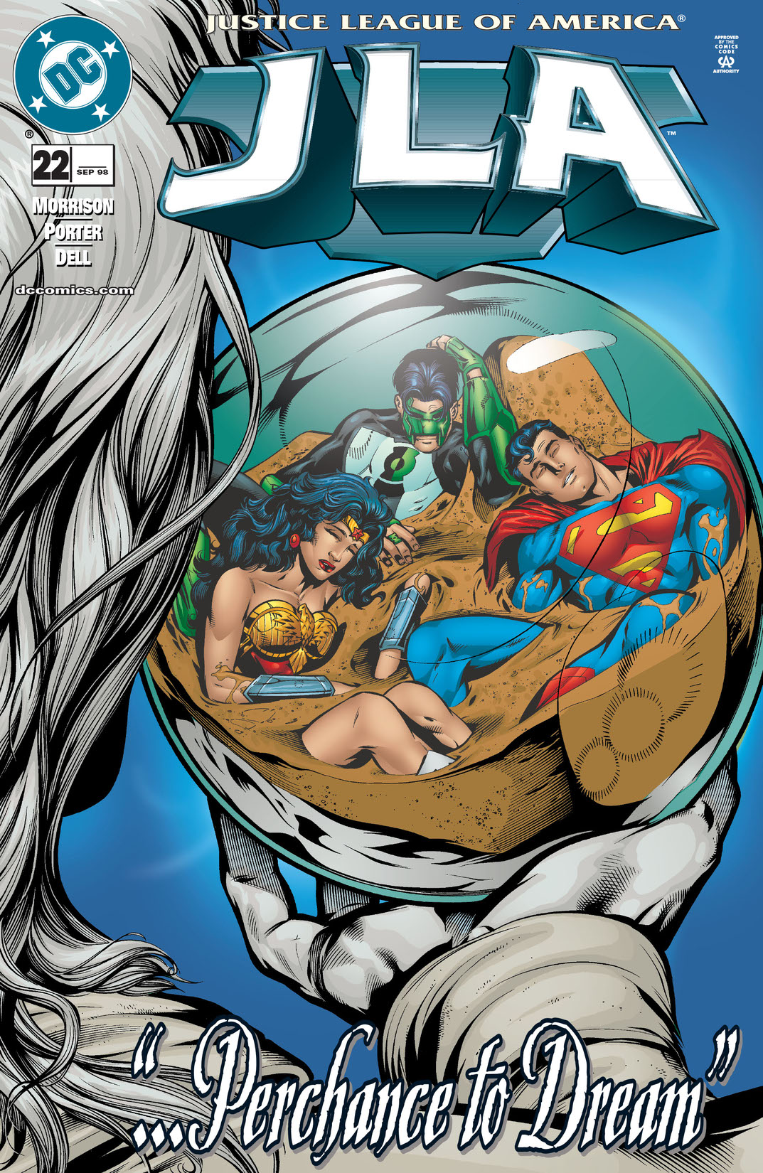 JLA #22 preview images