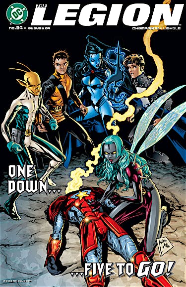 The Legion #34 preview images