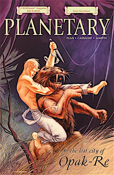 Planetary #17 preview images