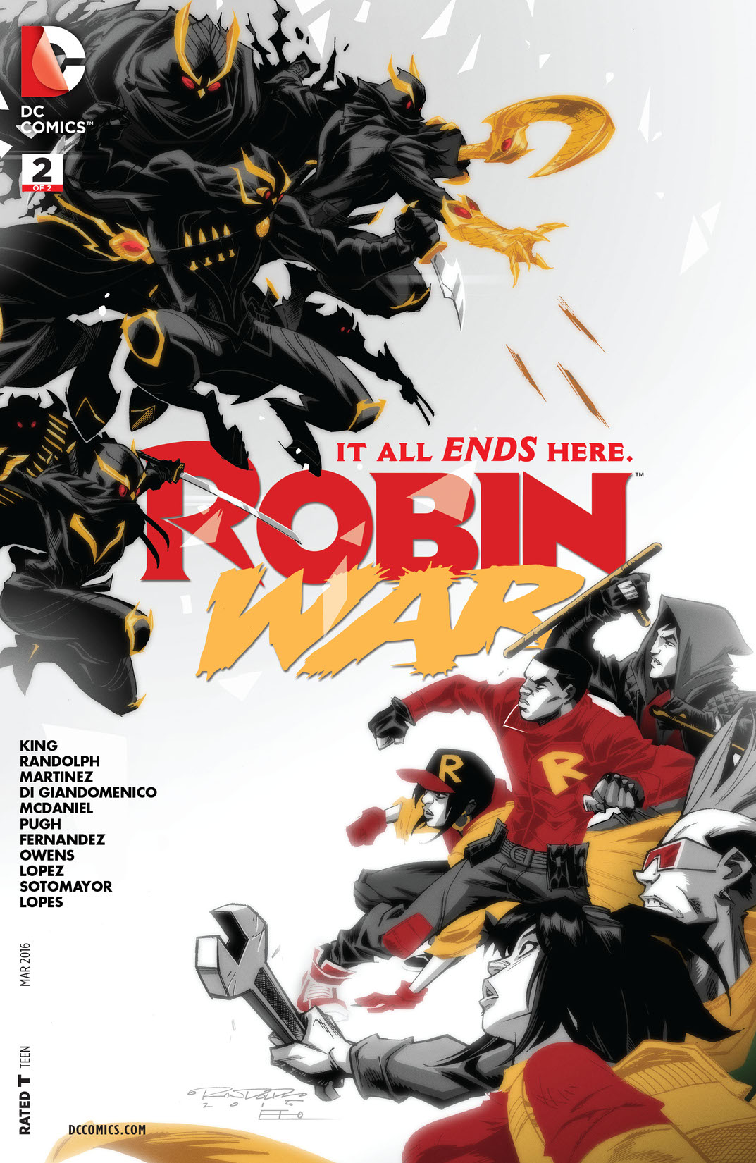 Robin War #2 preview images