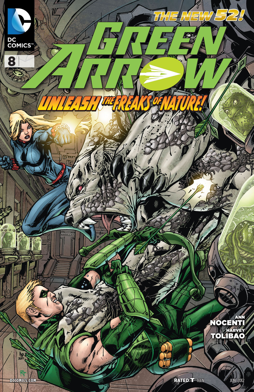 Green Arrow (2011-) #8 preview images