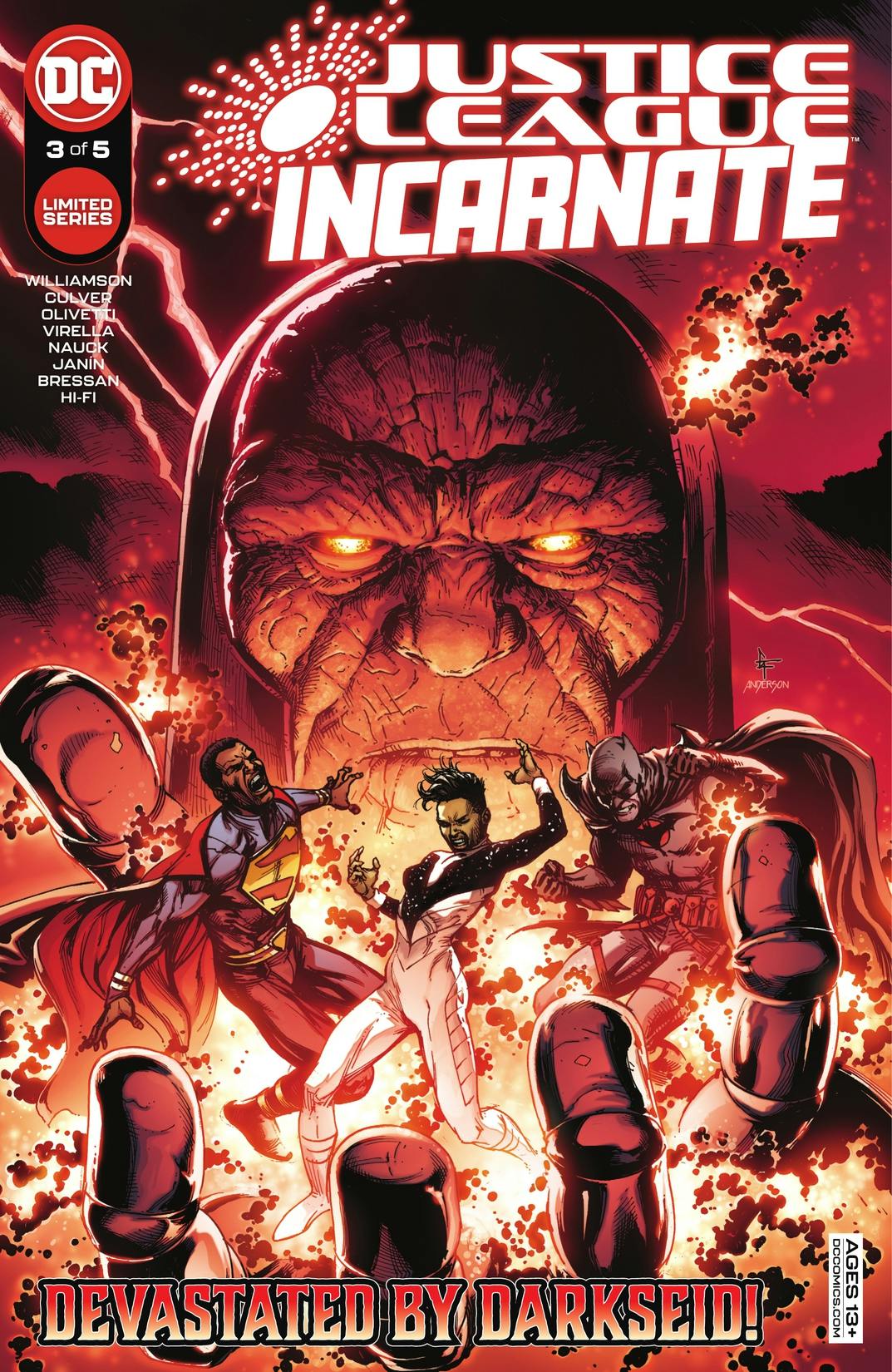 Justice League Incarnate #3 preview images